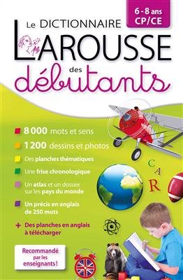 خرید کتاب فرانسه Larousse dictionnaire des debutants 6-8 ans CP-CE