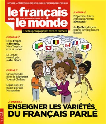 خرید کتاب فرانسه Le Francais dans le monde - N414 - novembre - desembre 2017
