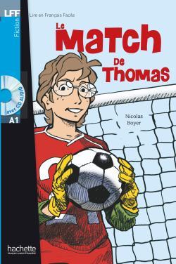 خرید کتاب فرانسه Le Match de Thomas + CD audio (A1)