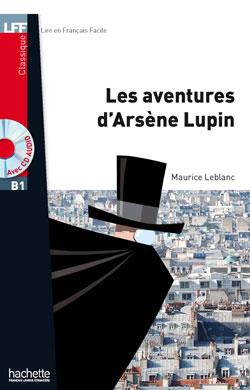 خرید کتاب فرانسه Les Aventures d'Arsene Lupin + CD audio MP3 (B1)