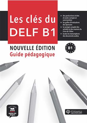 خرید کتاب فرانسه Les clés du DELF B1 Nouvelle édition – Guide pédagogique