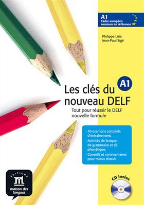 خرید کتاب فرانسه Les cles du nouveau DELF A1 + CD audio
