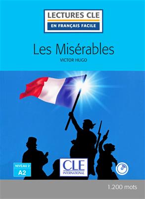 خرید کتاب فرانسه Les miserables - Niveau 2/A2 + CD - 2eme edition