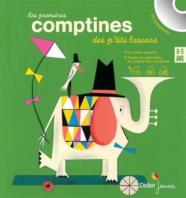 خرید کتاب فرانسه Les premieres comptines des p’tits lascars