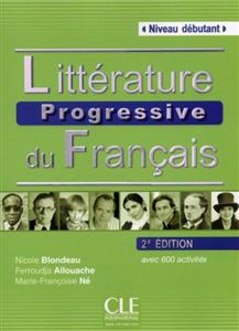 خرید کتاب فرانسه Litterature progressive du Français debutant + CD - 2eme edition