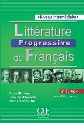 خرید کتاب فرانسه Litterature progressive du français - intermediaire + CD - 2eme edition