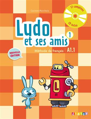 خرید کتاب فرانسه Ludo et ses amis 1 niv.A1.1 (éd. 2015)