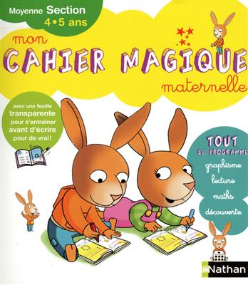 خرید کتاب فرانسه Mon Cahier magique MS Maternelle 4.5