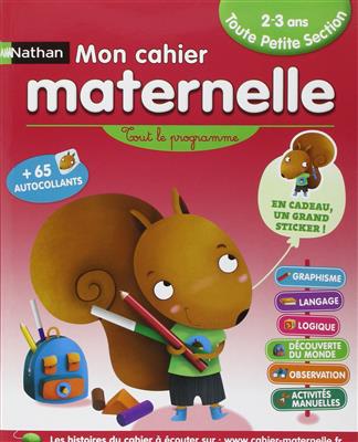 خرید کتاب فرانسه Mon cahier maternelle 2/3 ans