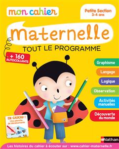 خرید کتاب فرانسه Mon cahier maternelle 3/4 ans