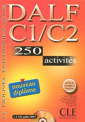 خرید کتاب فرانسه Nouveau DALF - Niveaux C1/C2 + CD