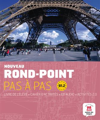 خرید کتاب فرانسه Nouveau Rond-Point pas a pas 4 B1.2