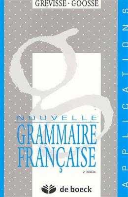 خرید کتاب فرانسه Nouvelle grammaire française - Grevisse - Applications