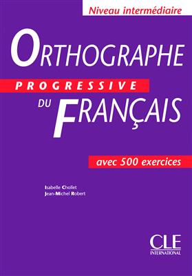 خرید کتاب فرانسه Orthographe progressive du français - Intermediaire + CD