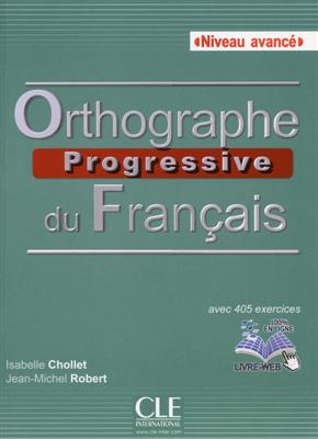 خرید کتاب فرانسه Orthographe progressive du francais - avancé + CD