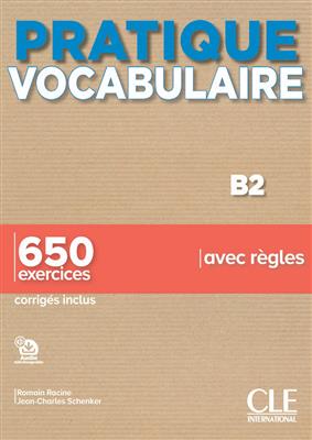 خرید کتاب فرانسه Pratique Vocabulaire - Niveaux B2 - Livre + Corrigés + Audio en ligne