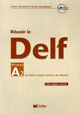 خرید کتاب فرانسه Reussir le DELF unite A2 Niveau debutants + CD