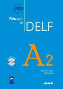 خرید کتاب فرانسه Reussir le Delf A2 + CD