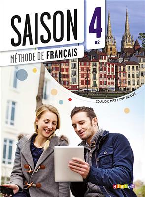 خرید کتاب فرانسه Saison 4 niv.B2 + Cahier + CD