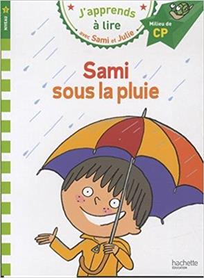 خرید کتاب فرانسه Sami et Julie Sami sous la pluie Niveau 2