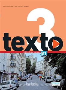 خرید کتاب فرانسه Texto 3 + cahier + DVD