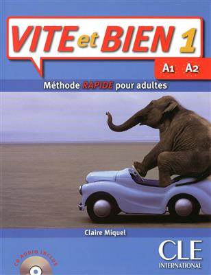 خرید کتاب فرانسه Vite et bien 1 - A1-A2 + CD