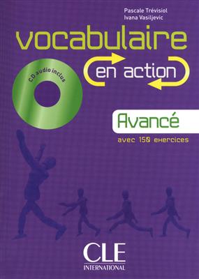 خرید کتاب فرانسه Vocabulaire en action - avance + CD