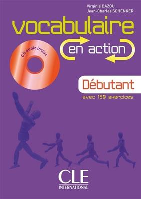 خرید کتاب فرانسه Vocabulaire en action - debutant + CD