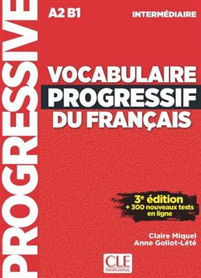 خرید کتاب فرانسه Vocabulaire progressif français - intermediaire + CD - 3em