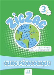 خرید کتاب فرانسه Zigzag 3 - Niveau A2.1 - Guide pedagogique