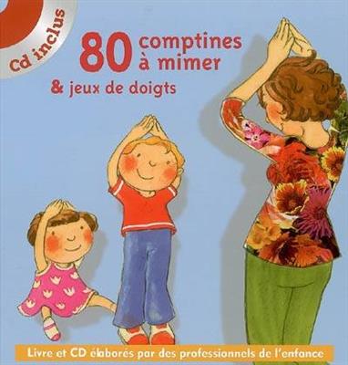 خرید کتاب فرانسه comptines a mimer et jeux de doigts 80