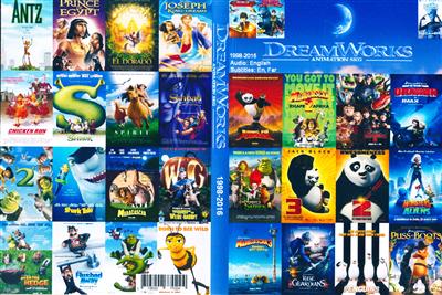 DVD - CD آموزشی DVD - CD آموزشی English Pack Dreamworks 1998 - 2016 - En - Far