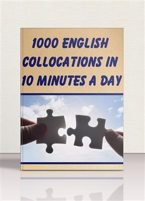 کتاب 1000 English collocations in 10 minuites a day