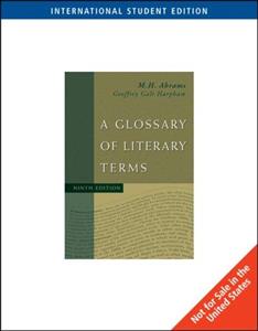 کتاب A Glossary of Literary Terms