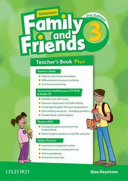 کتاب American Family and Friends 3 (2nd) Teachers book + CD-ROM