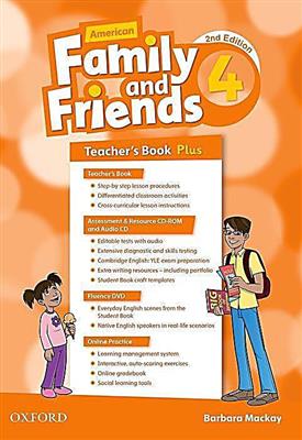 کتاب American Family and Friends 4 (2nd) Teachers book + CD-ROM