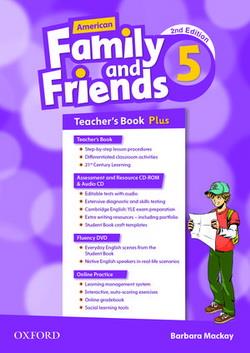 کتاب American Family and Friends 5 (2nd) Teachers book + CD-ROM