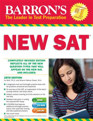 کتاب Barrons SAT 28th