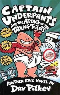 کتاب Captain Underpants and the Attack of the Talking Toilets (Captain Underpants 2)