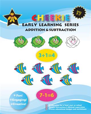 کتاب Cheekie Early Learning Series Addition and Subtraction کتاب Cheekie Early Learning Series Addition and Subtraction