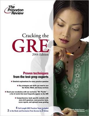 کتاب Cracking the GRE with DVD