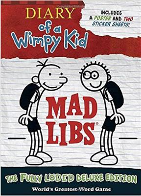 کتاب Diary Of A Wimpy Kid - Mad Libs کتاب Diary Of A Wimpy Kid - Mad Libs