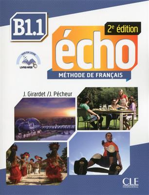 کتاب Echo - Niveau B1.1 + Cahier - 2eme edition