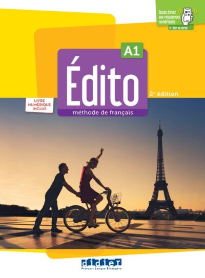 کتاب Edito A1 – Edition 2022 – Livre + Cahier + MP3