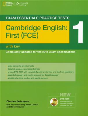 کتاب Exam Essentials Practice Tests First (FCE) 1 کتاب Exam Essentials Practice Tests First (FCE) 1