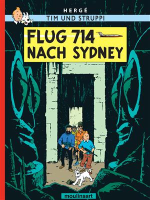کتاب Flug 714 Nach Sydney - Vol 21 تن تن آلمانی