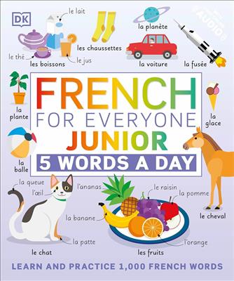 کتاب French for Everyone Junior: 5 Words a Day