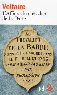 کتاب L'Affaire du chevalier de La Barre