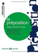 کتاب La preposition Regles
