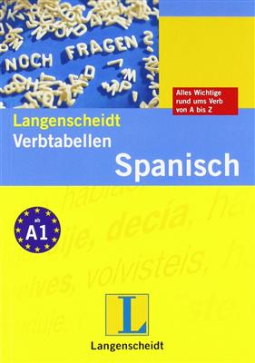 کتاب Langenscheidt verbtabellen spanisch